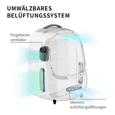 PETKIT Breezy2 Smart Cat Carrier verde (P7704b)