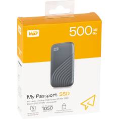 Western Digital MyPassport 500GB SSD SpaceGrey WDBAGF5000AGY-WESN