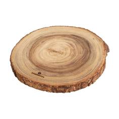 Zassenhaus tagliere piatto per servire Acacia rotondo 32x2,5cm*
