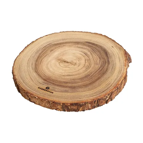 Zassenhaus tagliere piatto per servire Acacia rotondo 32x2,5cm*