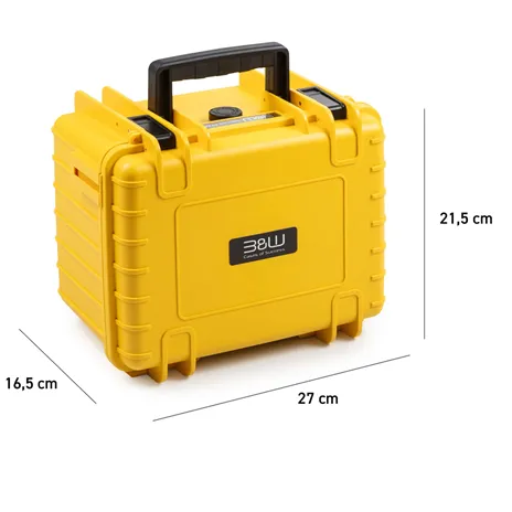 B&W drone.case PP.66 gelb für DJI Mini 5