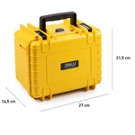 B&W drone.case PP.66 gelb für DJI Mini 5