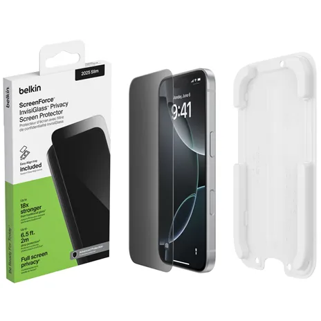 Belkin Invisiglass Displayschutz Privacy iPhone Air      OVA212hq