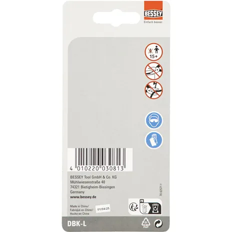 BESSEY  lama per linoleum DBK-L