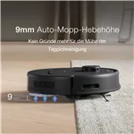 ECOVACS N30 PRO OMNI BLACK robot aspirapovere lavapavimenti