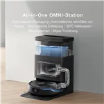 ECOVACS N30 PRO OMNI BLACK robot aspirapovere lavapavimenti