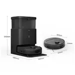 ECOVACS N30 PRO OMNI BLACK robot aspirapovere lavapavimenti