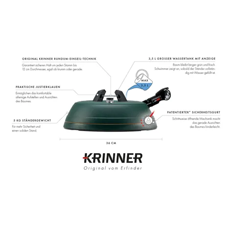 Krinner Ultra Grip+ XL 3,0 m / 12 cm / 4,5 L