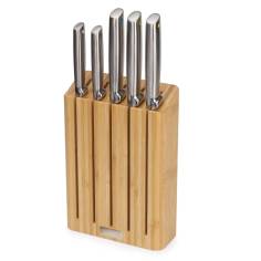 Joseph Joseph Elevate Steel 5 pz. set coltelli con bambù