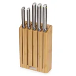 Joseph Joseph Elevate Steel 5 pz. set coltelli con bambù