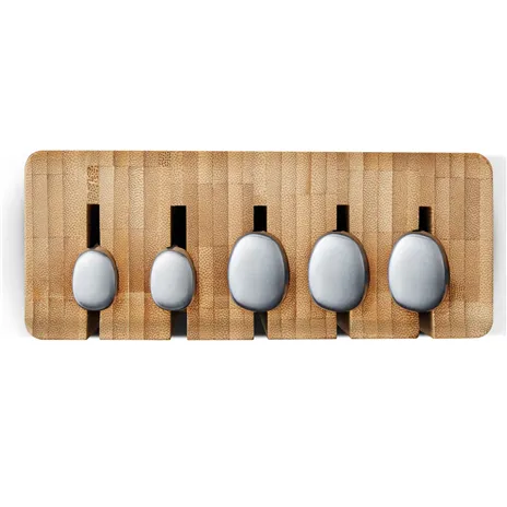 Joseph Joseph Elevate Steel 5 pz. set coltelli con bambù