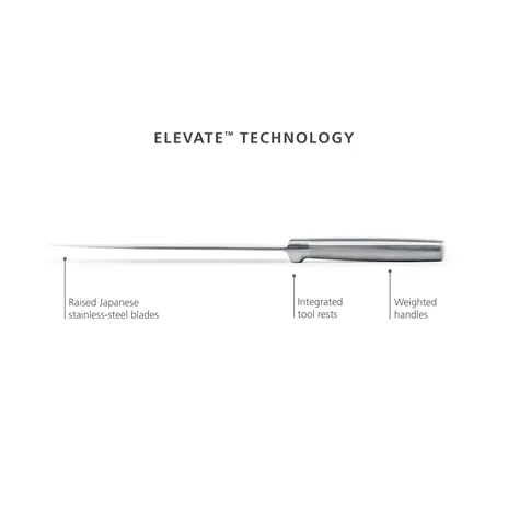 Joseph Joseph Elevate Steel 5 pz. set coltelli con bambù