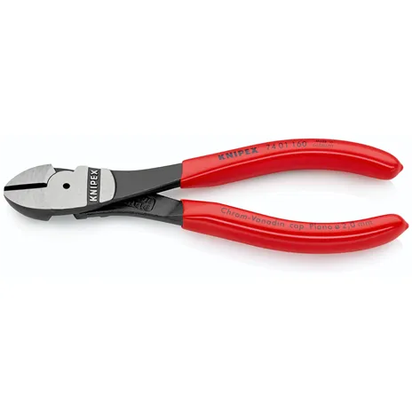 KNIPEX High Leverage Diagonal Cuttr 160 mm, plastic coating