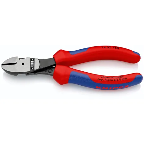 KNIPEX tronchese laterale tipo forte  160 mm, manici comfort