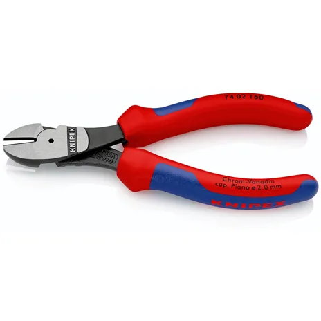 KNIPEX tronchese laterale tipo forte  160 mm, manici comfort