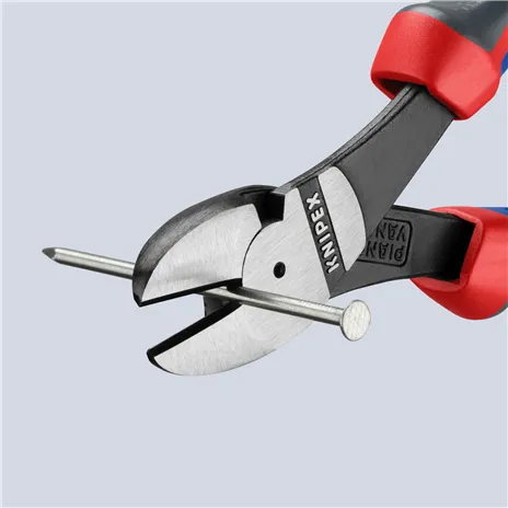 KNIPEX tronchese laterale tipo forte  180 mm, manici Comfort