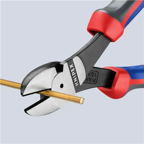 KNIPEX tronchese laterale tipo forte  180 mm, manici Comfort