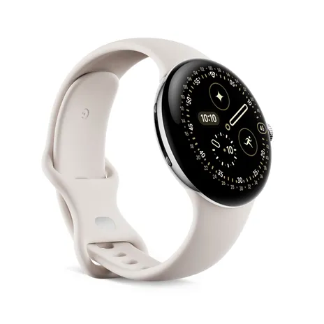 Google Pixel Watch 4 (45mm) WiFi argento/porcelain