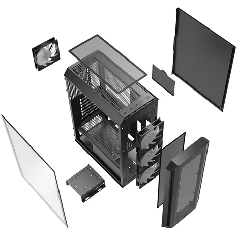 ADATA XPG VALOR AIR PLUS MID TOWER BLACK