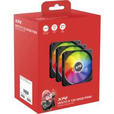 ADATA XPG VENTO  120 3er PACK LÜFTER RGB BLACK         REVERSE 2