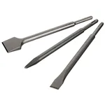 Bosch SDS-Plus set scalp. 3 pz. a punta/piatto/per piastr. 250mm