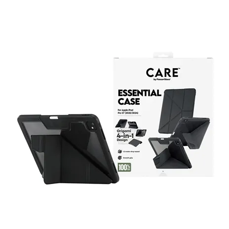 CARE by PanzerGlass TPU Essential Case iPad Pro 13 nero