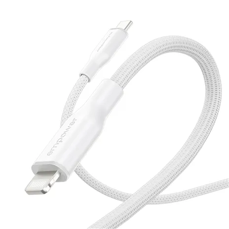PanzerGlass empower 60W USB-C a Lightning USB 2.0 1.2m bianco