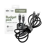 PanzerGlass empower 60W USB-C a USB-C cavo USB 2.0 1.2M nero