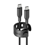 PanzerGlass empower 60W USB-C a USB-C cavo USB 2.0 2M nero