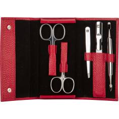Zwilling Maniküre Pediküre Set 5tlg. mit Nagelschere, Leder 2
