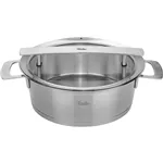 Fissler Phi Collection Braten- topf mit Glasdeckel 24 cm, 3,9L