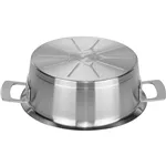 Fissler Phi Collection Braten- topf mit Glasdeckel 24 cm, 3,9L