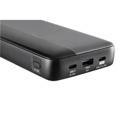 Intenso Powerbank HE25000   grau 25000 mAh  Ladeleistung 140 Watt