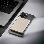 Intenso Powerbank MW5000 champa. 5000 mAh magnetic wireless
