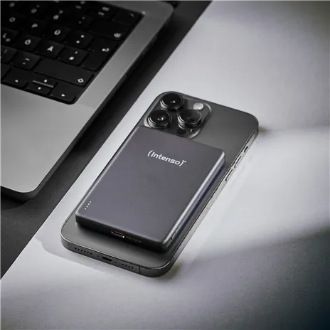 Intenso Powerbank MW5000 grigio 5000 mAh magnetic wireless