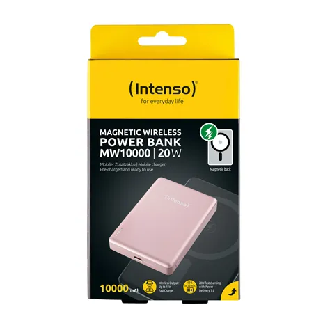 Intenso Powerbank MW10000   rosé 10000 mAh magnetic wireless