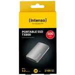 Intenso SSD esterno TX800  500GB USB 3.2 USB-C 2100MBs all.antra.