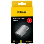 Intenso SSD esterno TX800    2TB USB 3.2 USB-C 2100MBs all.antra.
