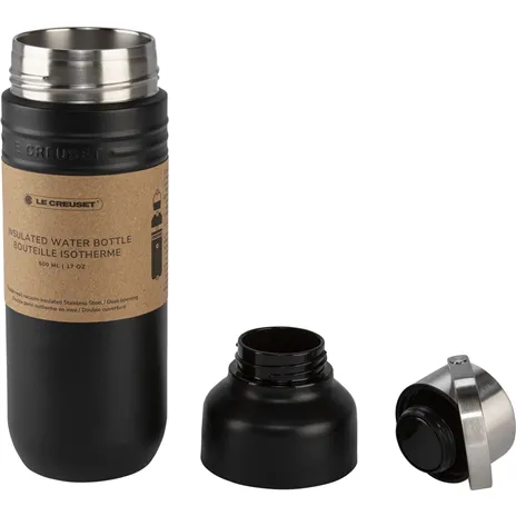 Le Creuset bottiglia On The Go nero opaco 500 ml