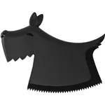 OTOTO Scruffy Pet Hair Brush