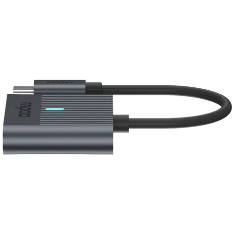 Rapoo USB-C lettore schede grigio