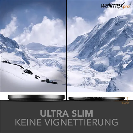 Walimex pro UV-Filter Slim Super DMC 58mm