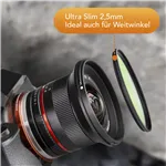 Walimex pro UV-Filter Slim Super DMC 58mm