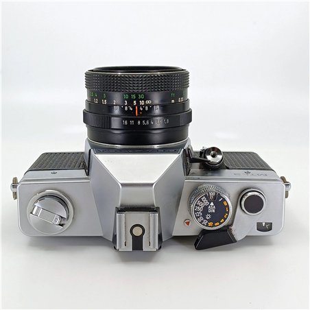 Praktica MTL 3 + Pentacon 50/1,8 (esposimetro non funzionante)