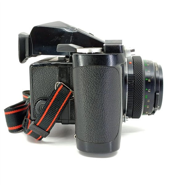 Zenza Bronica ETRs + 75 + 50 +150 + pentaprisma + dorso 669 + flash