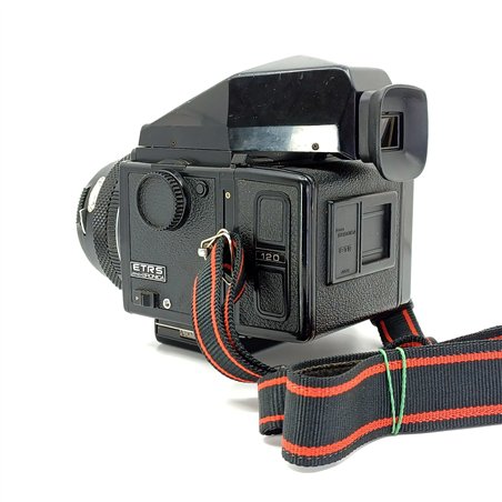Zenza Bronica ETRs + 75 + 50 +150 + pentaprisma + dorso 669 + flash