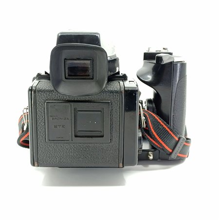 Zenza Bronica ETRs + 75 + 50 +150 + pentaprisma + dorso 669 + flash