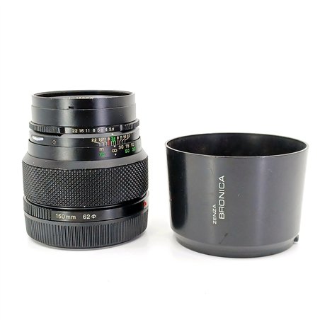 Zenza Bronica ETRs + 75 + 50 +150 + pentaprisma + dorso 669 + flash