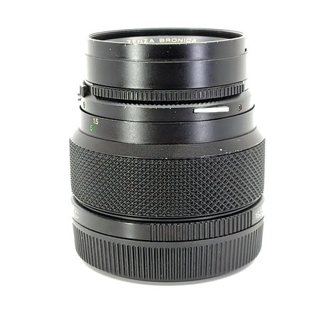 Zenza Bronica ETRs + 75 + 50 +150 + pentaprisma + dorso 669 + flash