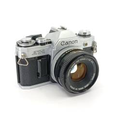 Canon AT-1 corpo + Canon FD 50/1,8 S.C. 2
